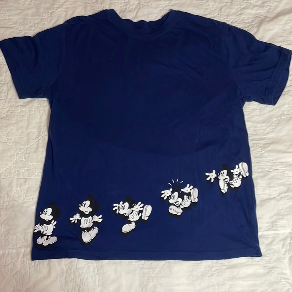 Mickey Mouse 100% cotton Blue T-shirt